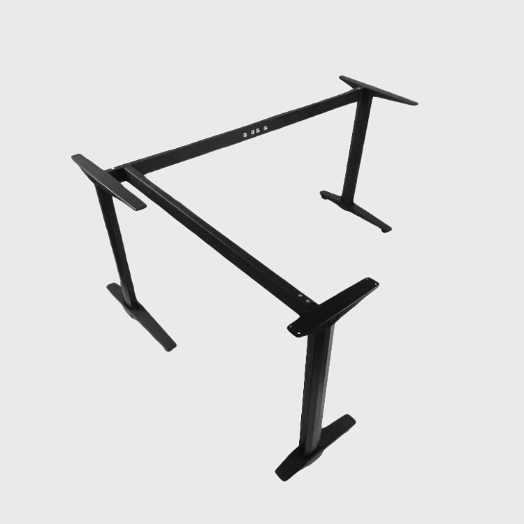 L-Shaped Steel Frame for Gaming Desk – Left Side